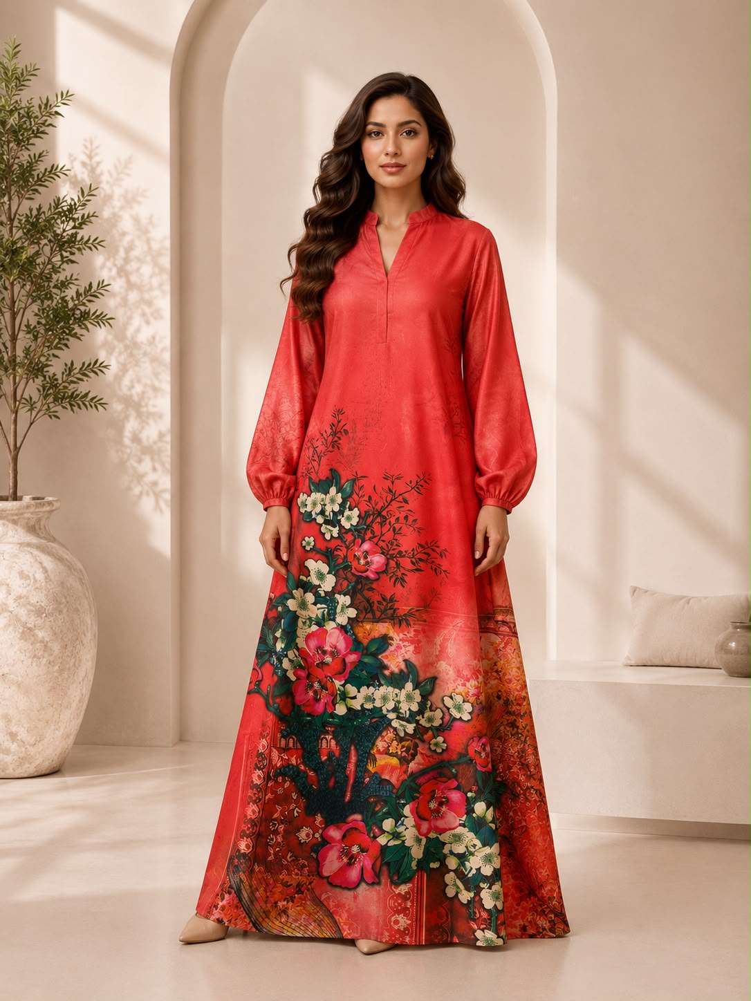 Blooming Grace Kaftan