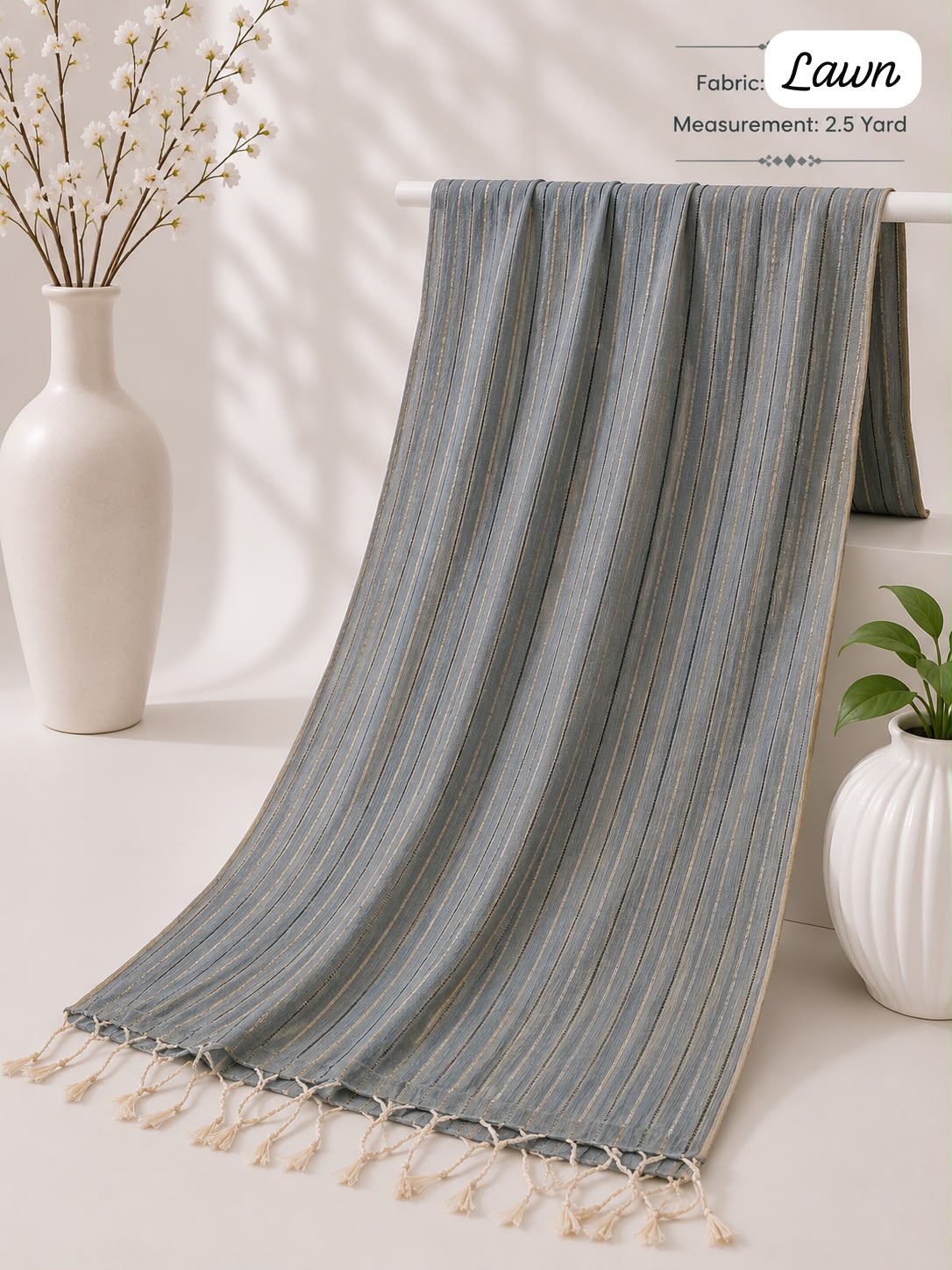 Lawn Dupatta Fabric