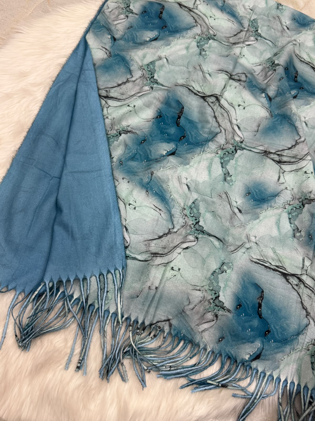 Cozy Wool Mini Shawl