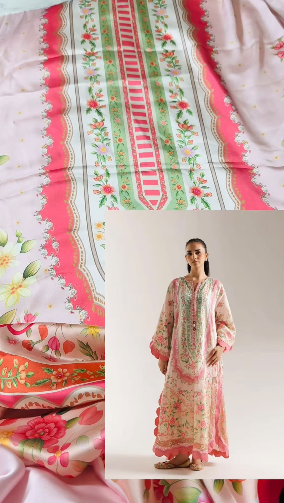 Silk printed 2pc