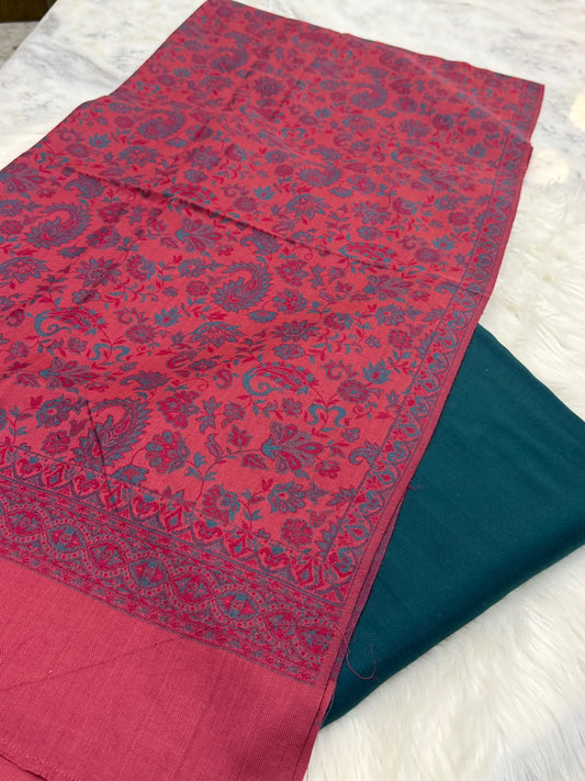 kani pashmina 3 Piece Unstitched Suit
