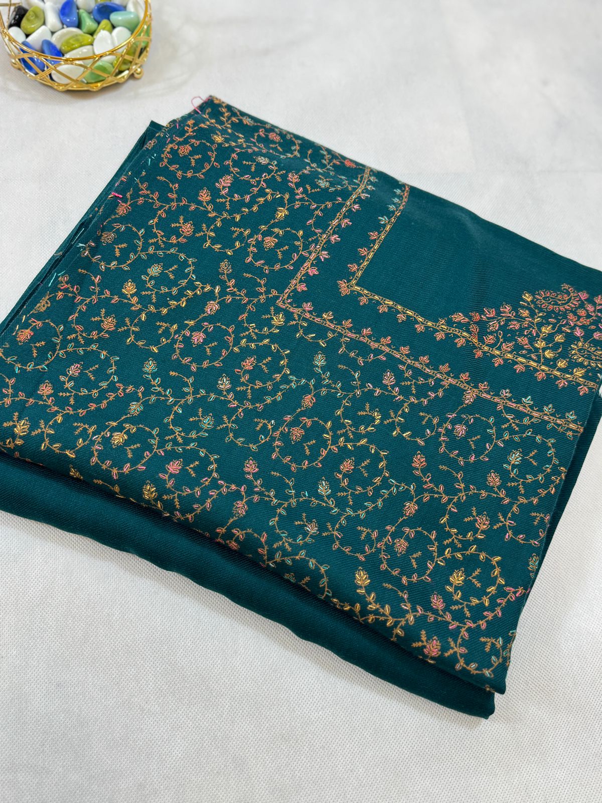 Three pc pashmina suit