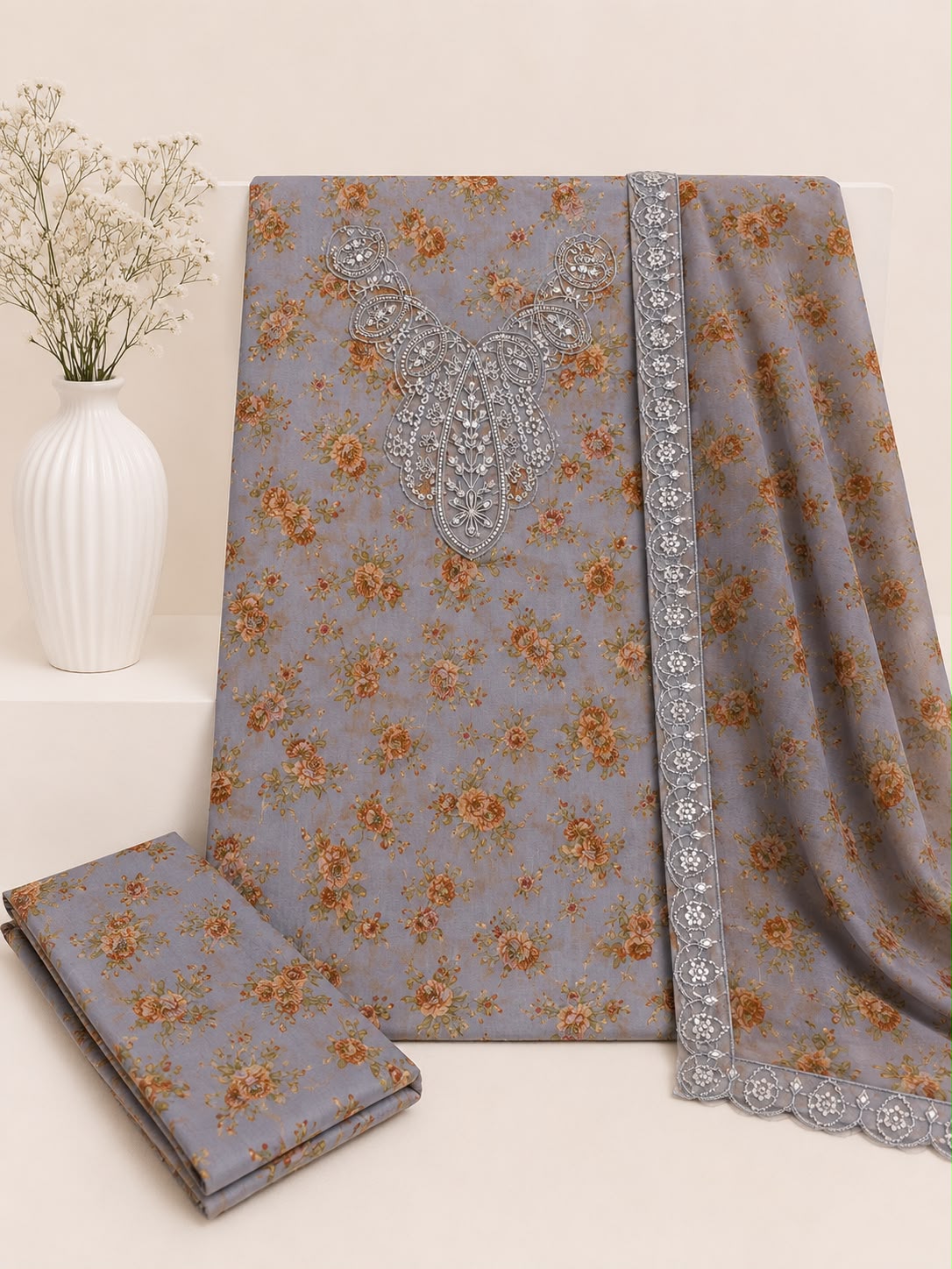Noor-e-Lime Three pc