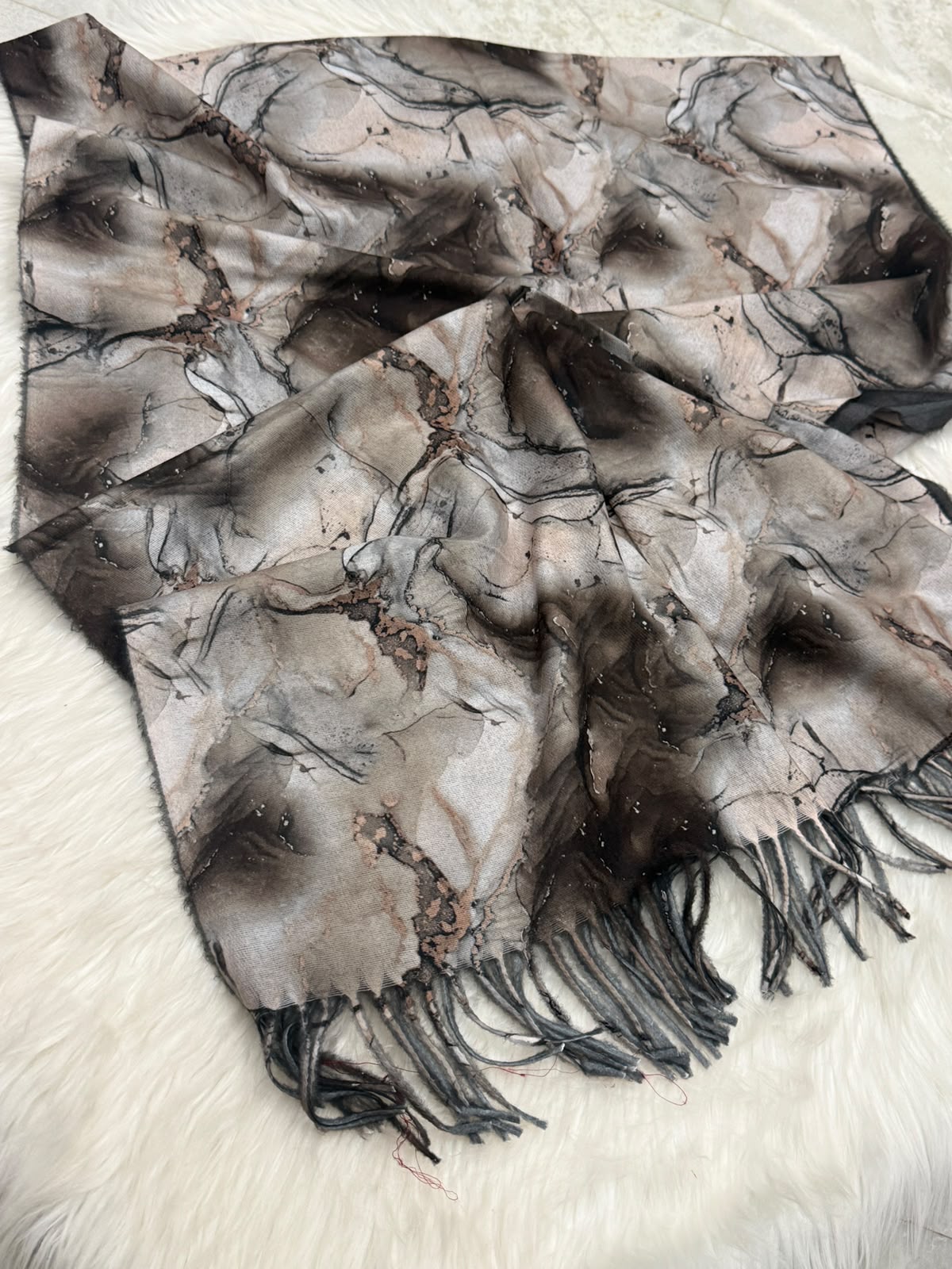 Cozy Wool Mini Shawl