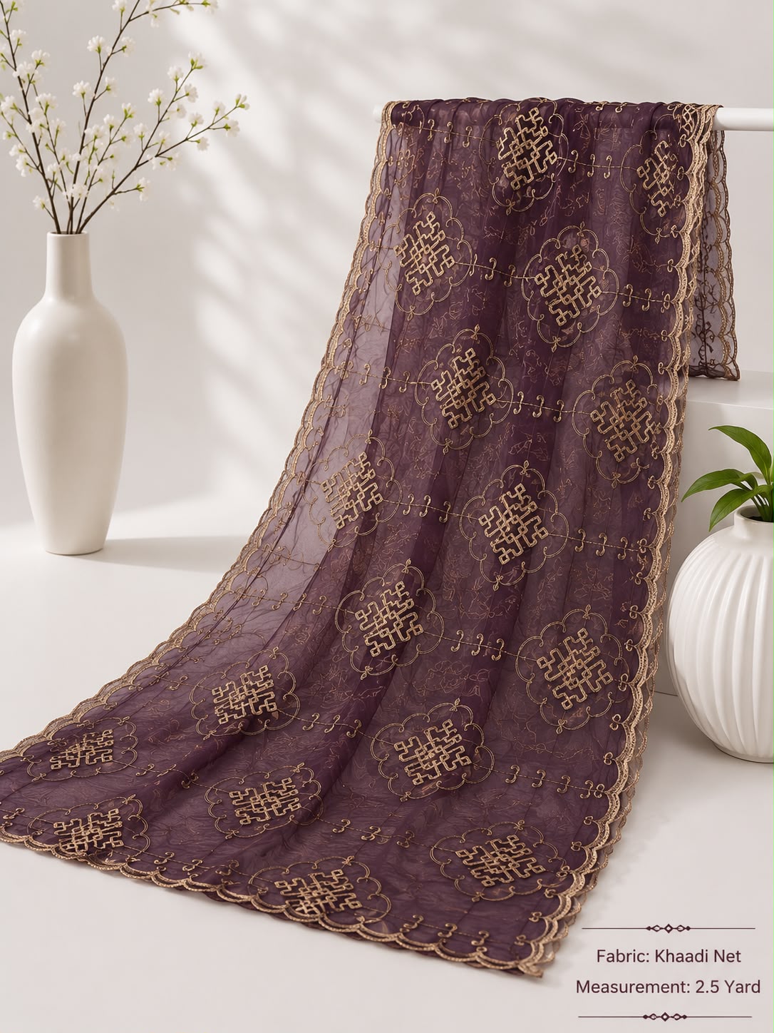 Khaadi Net Dupatta