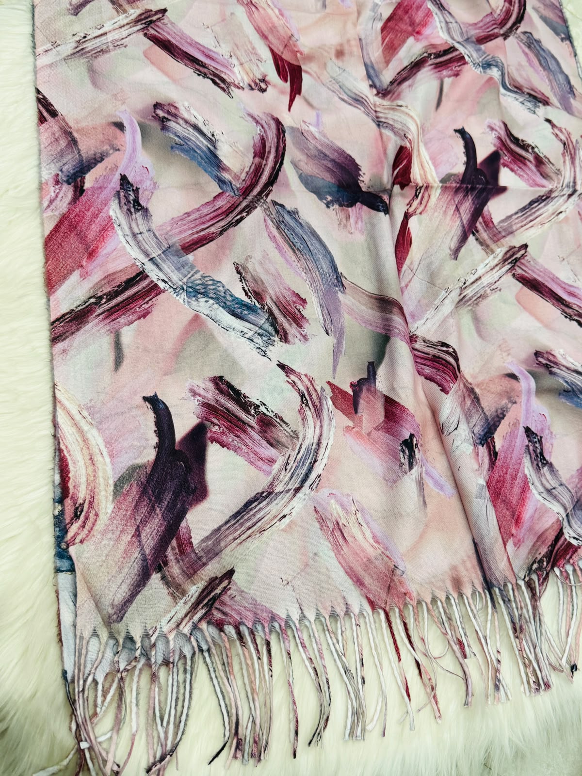 Cozy Wool Mini Shawl