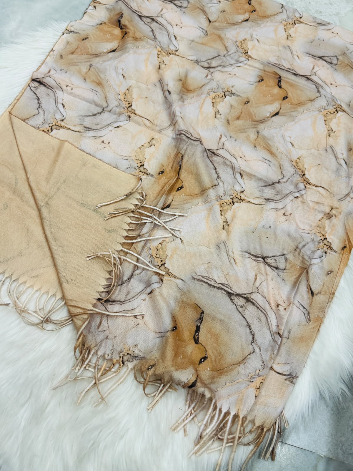 Cozy Wool Mini Shawl