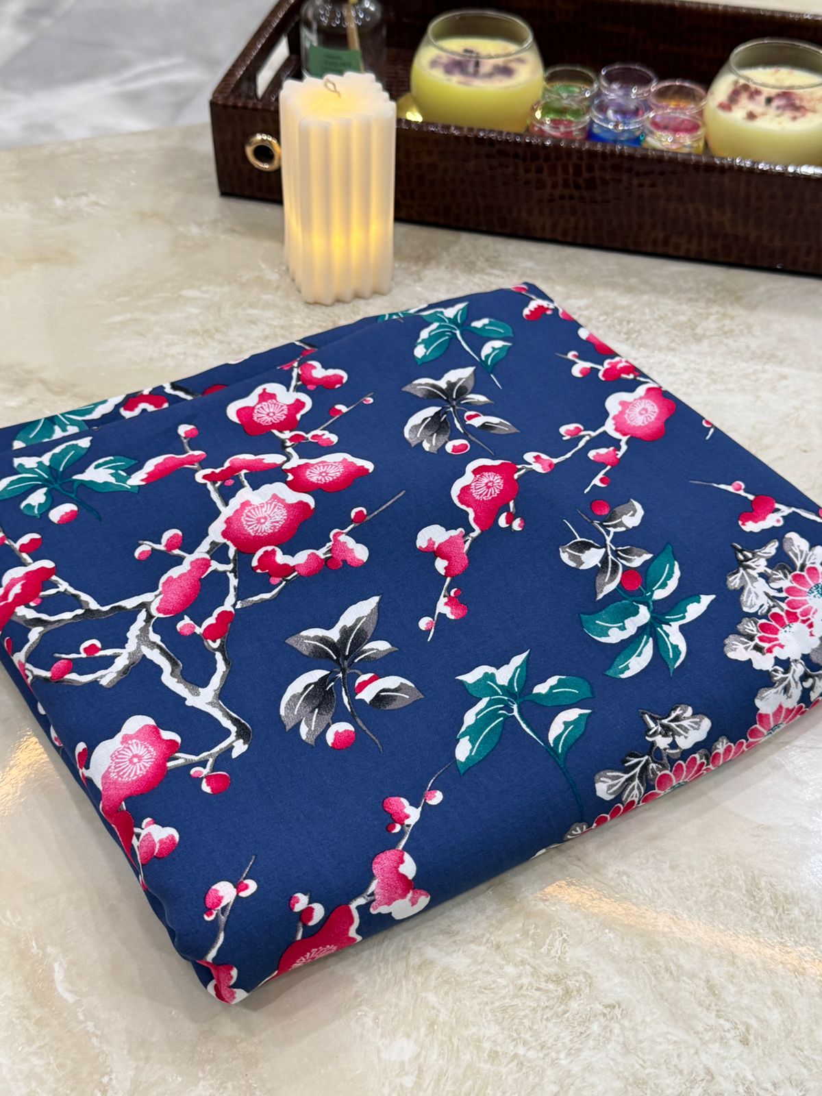 2PC Lilen Unstiched Suit