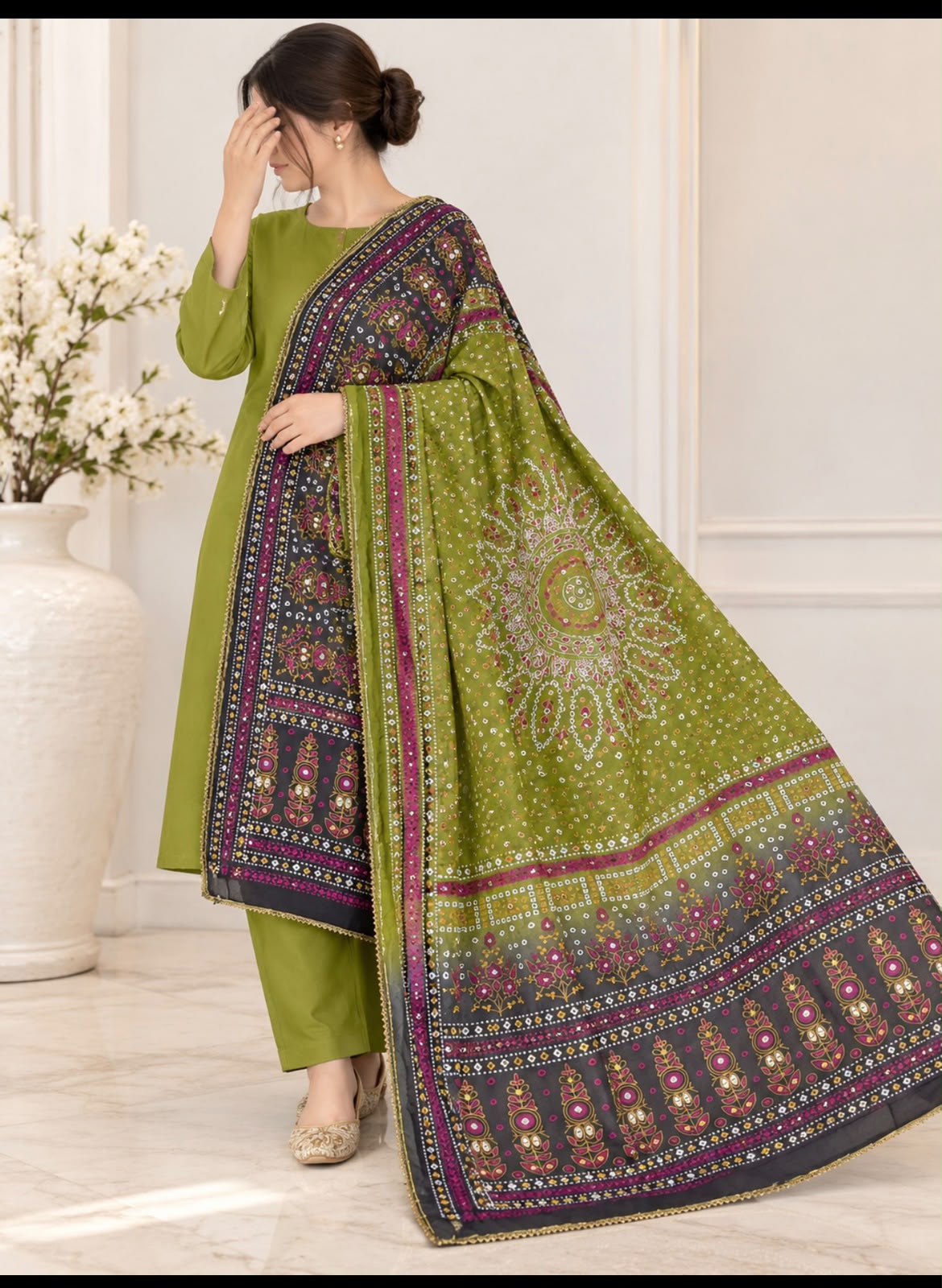 Chunnari dupatta