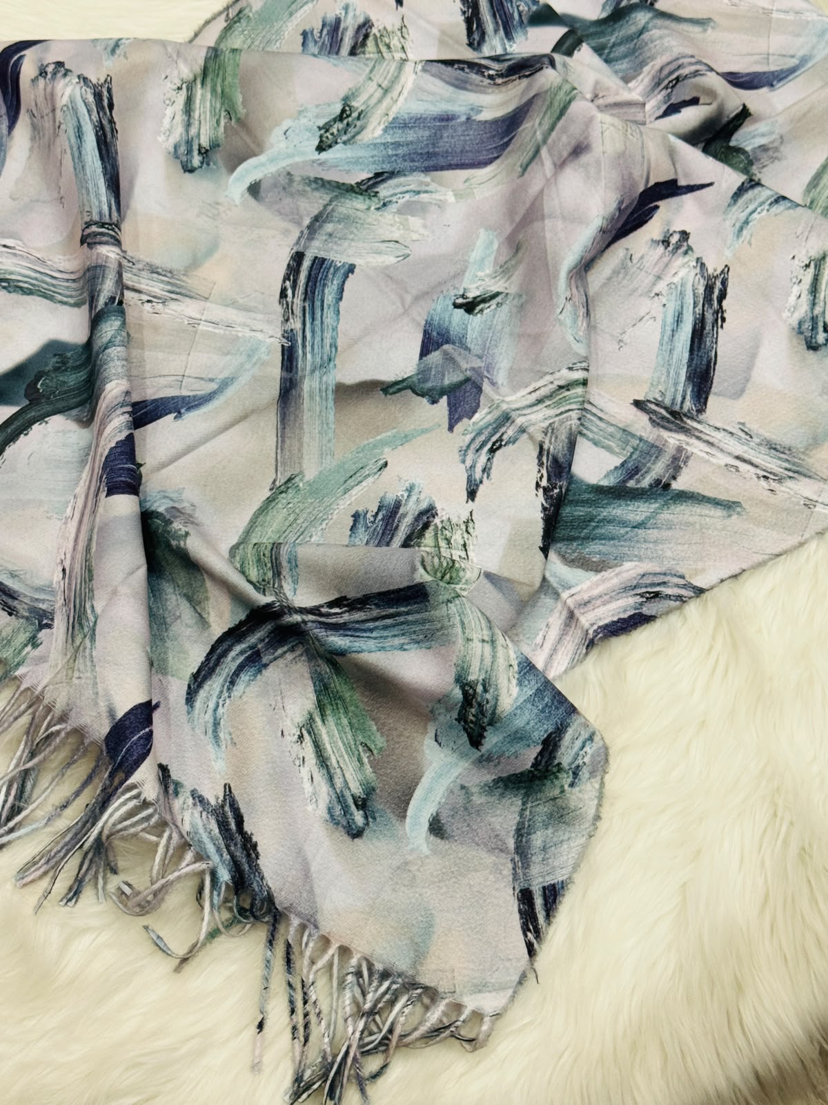 Cozy Wool Mini Shawl