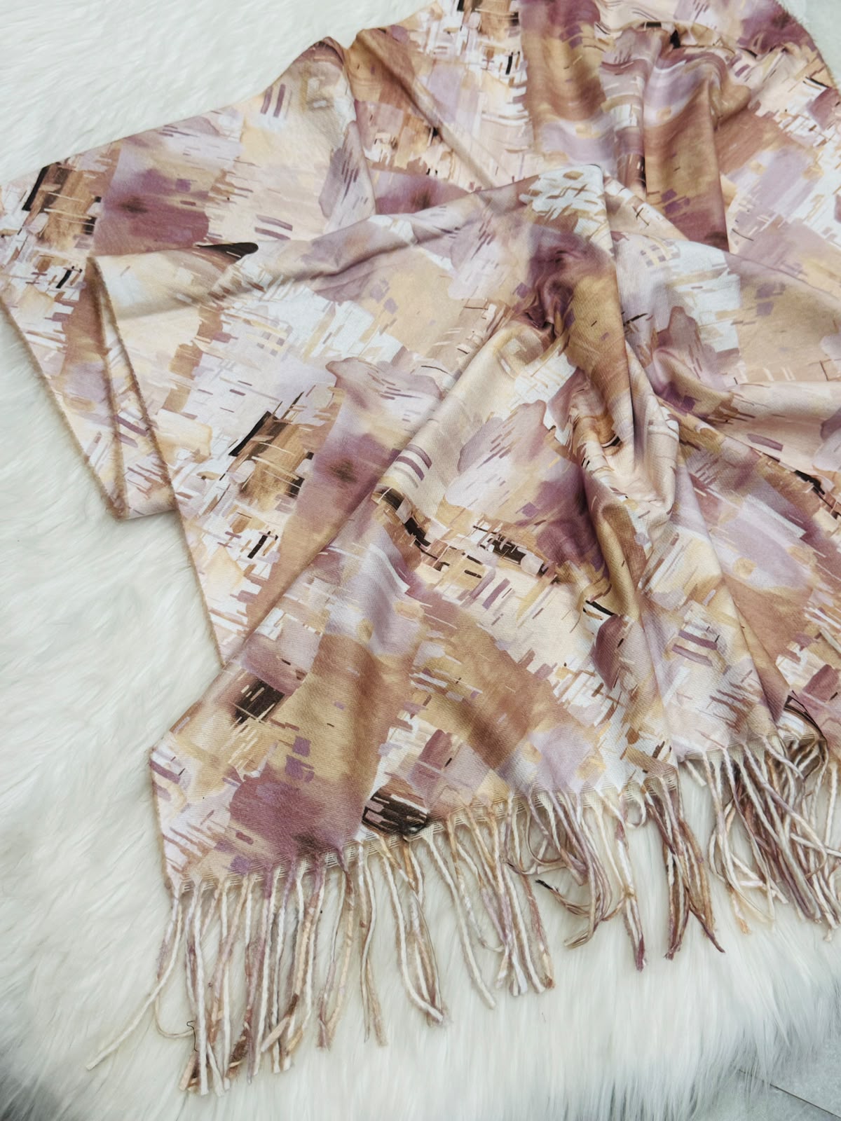Cozy Wool Mini Shawl