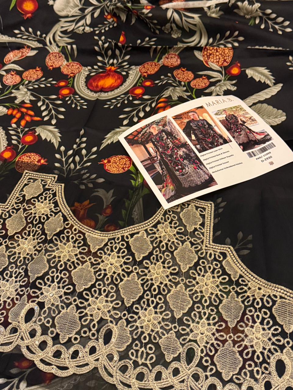 Embroidered 3PC