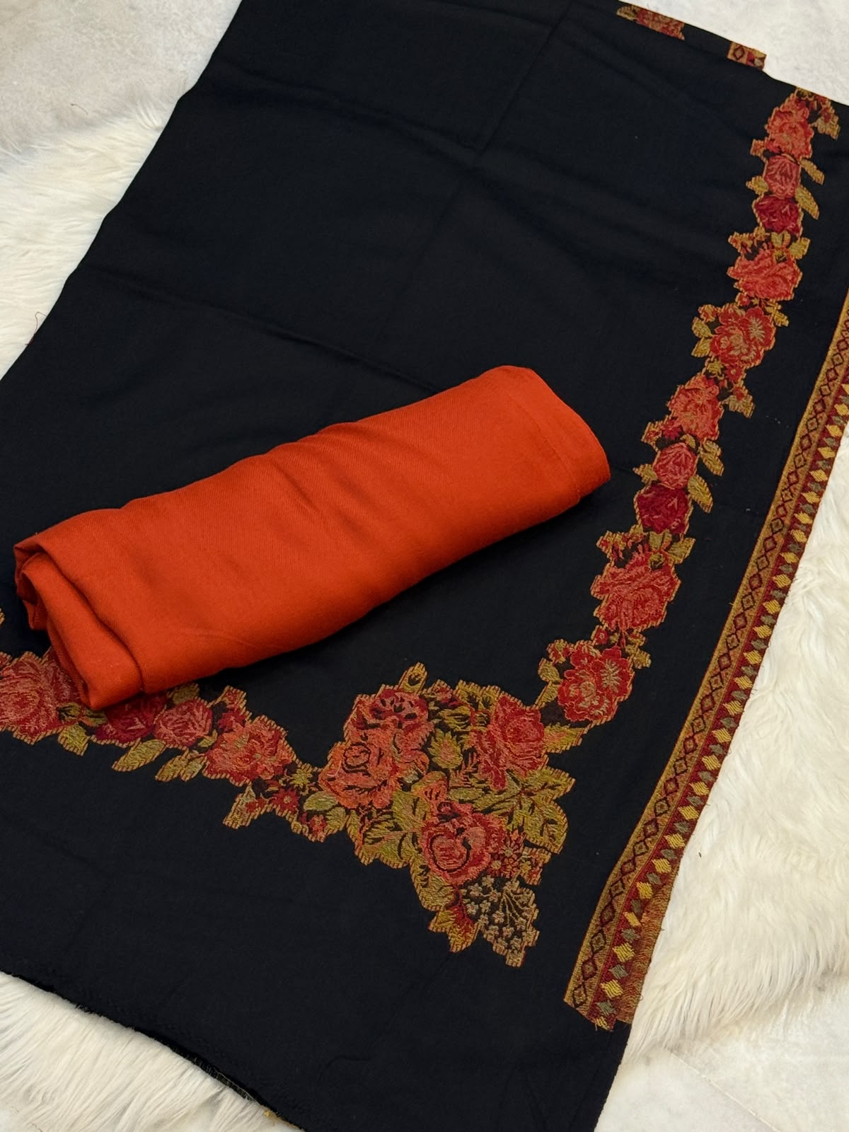 Pashmina Kani wool 3 pc