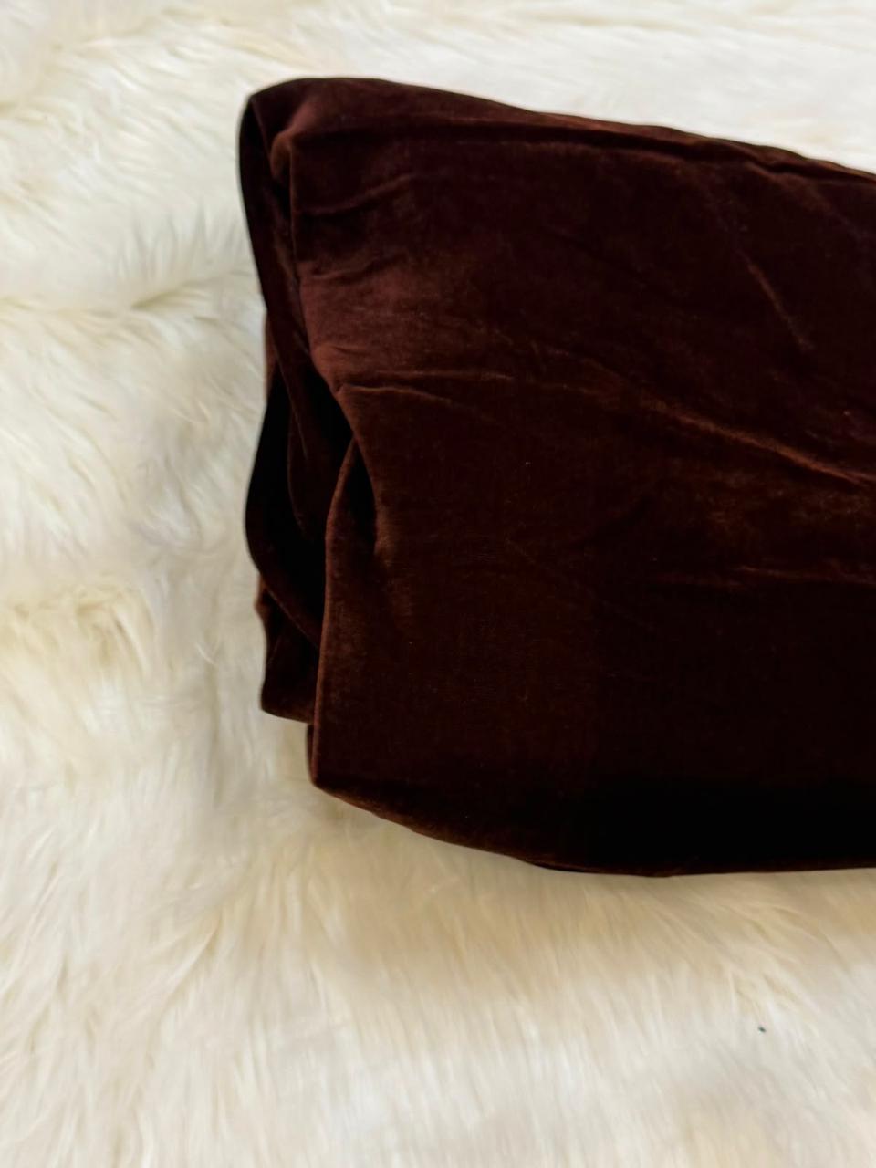 Micro Velvet – Plain Fabric