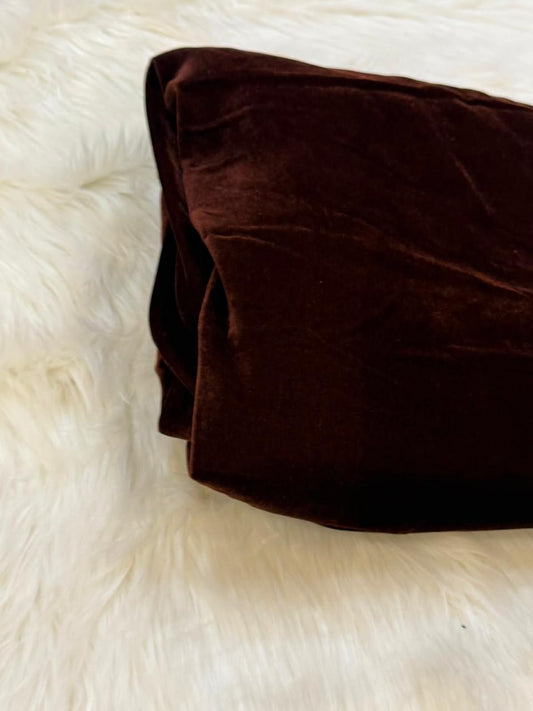 Micro Velvet – Plain Fabric