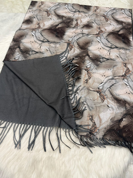 Cozy Wool Mini Shawl