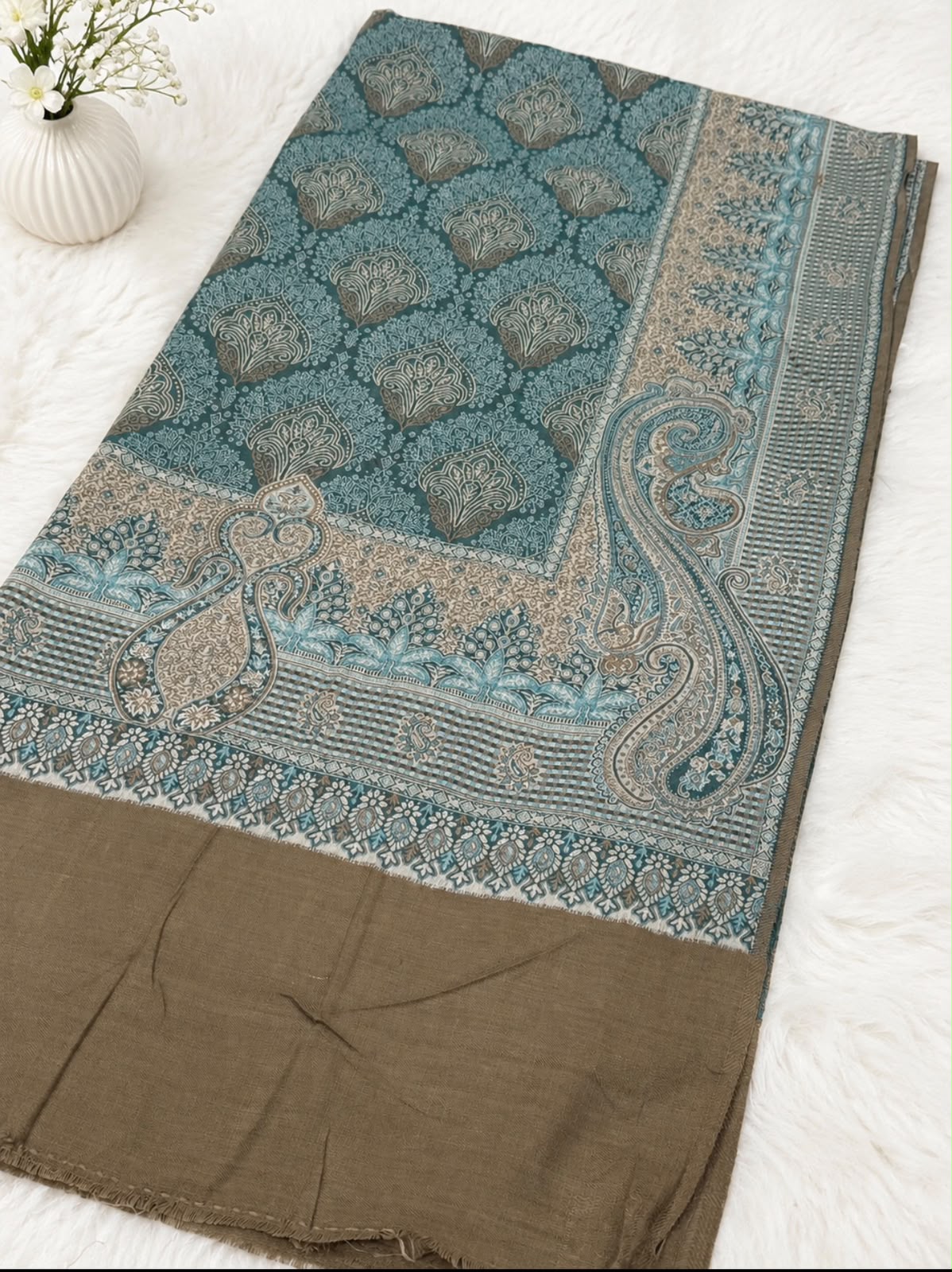 Kani pashmina wool shawl