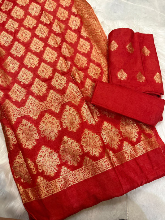 3pc Lawn jacquard