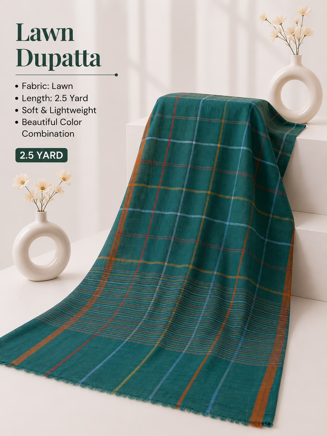 Lawn Dupatta