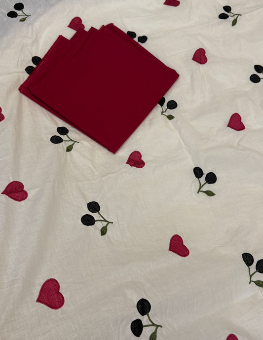 Embroidered 2pc