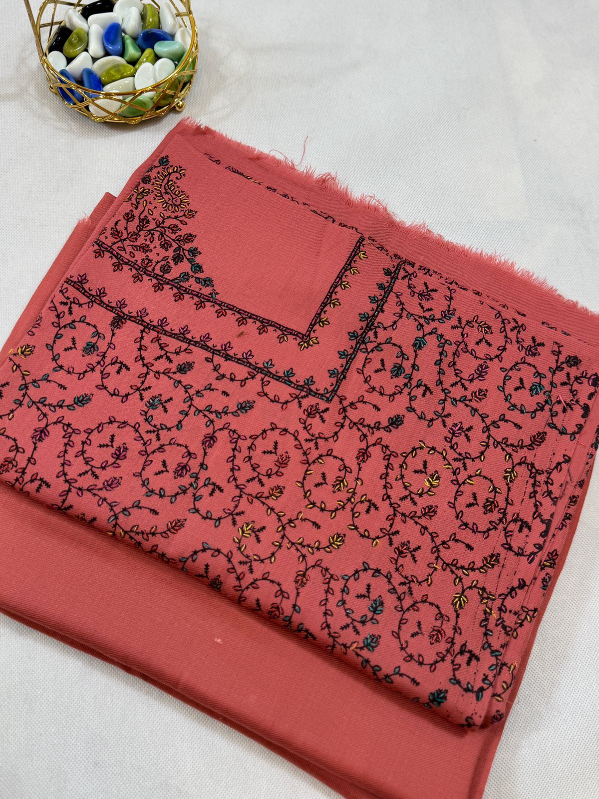 Three pc pashmina suit