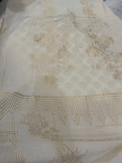 Lawn jacquard shirt