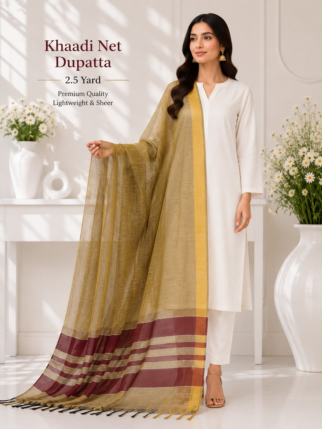 Khaadi Net Fabric