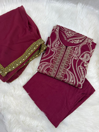Stitched 3PC lawn