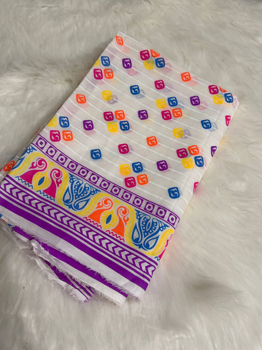 2PC printed Lawn