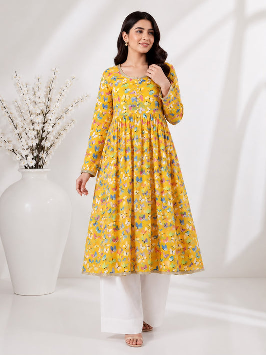 printed frock