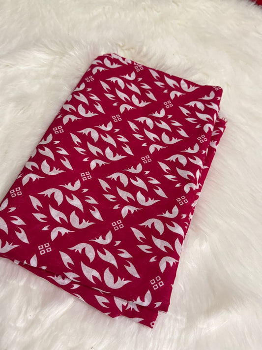 2PC printed Lawn