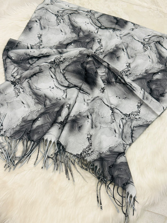 Cozy Wool Mini Shawl
