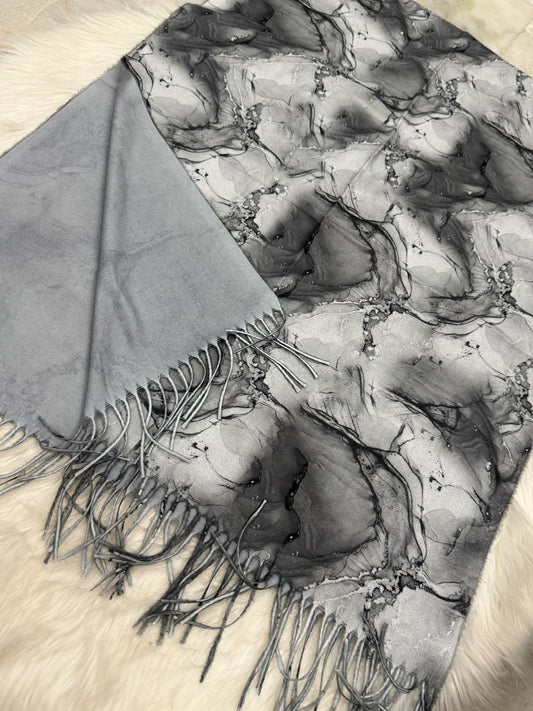 Cozy Wool Mini Shawl