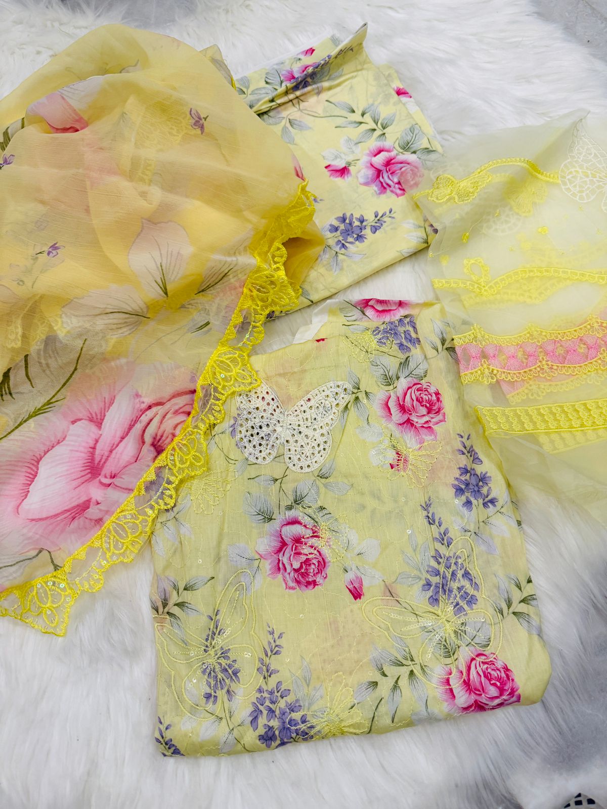 Embroidered 3pc