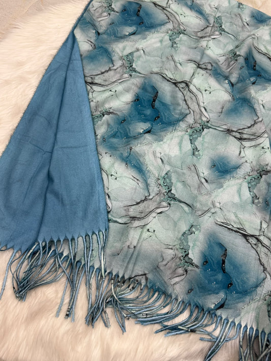 Cozy Wool Mini Shawl