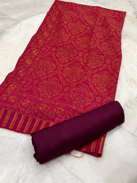 Pashmina Kacha Tanka kani 3PC