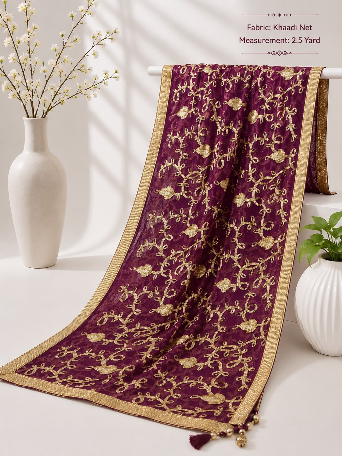Gotta work dupatta