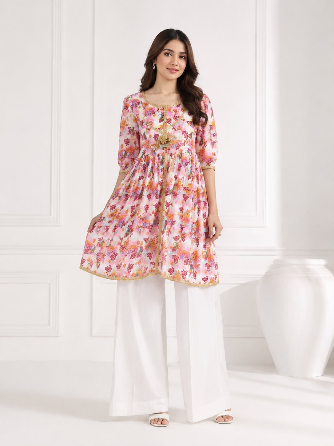 printed frock