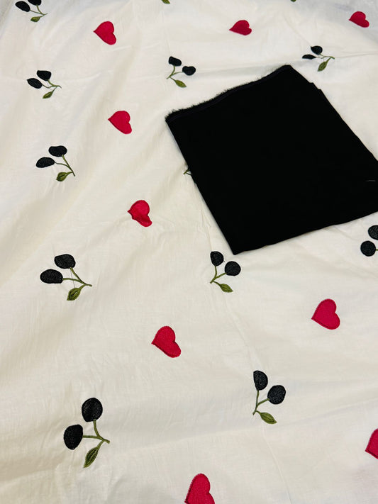 Embroidered 2pc