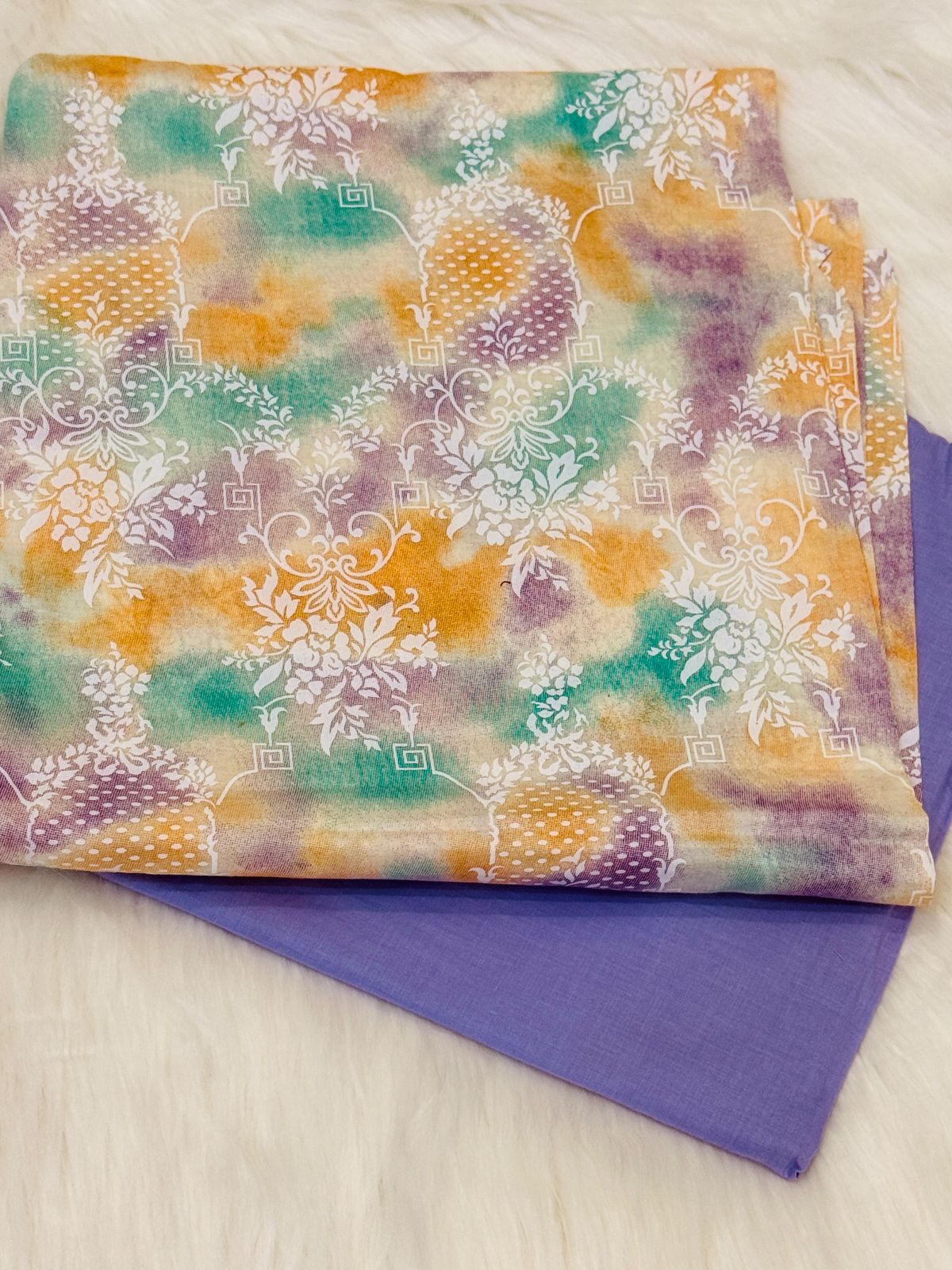 Printed lawn