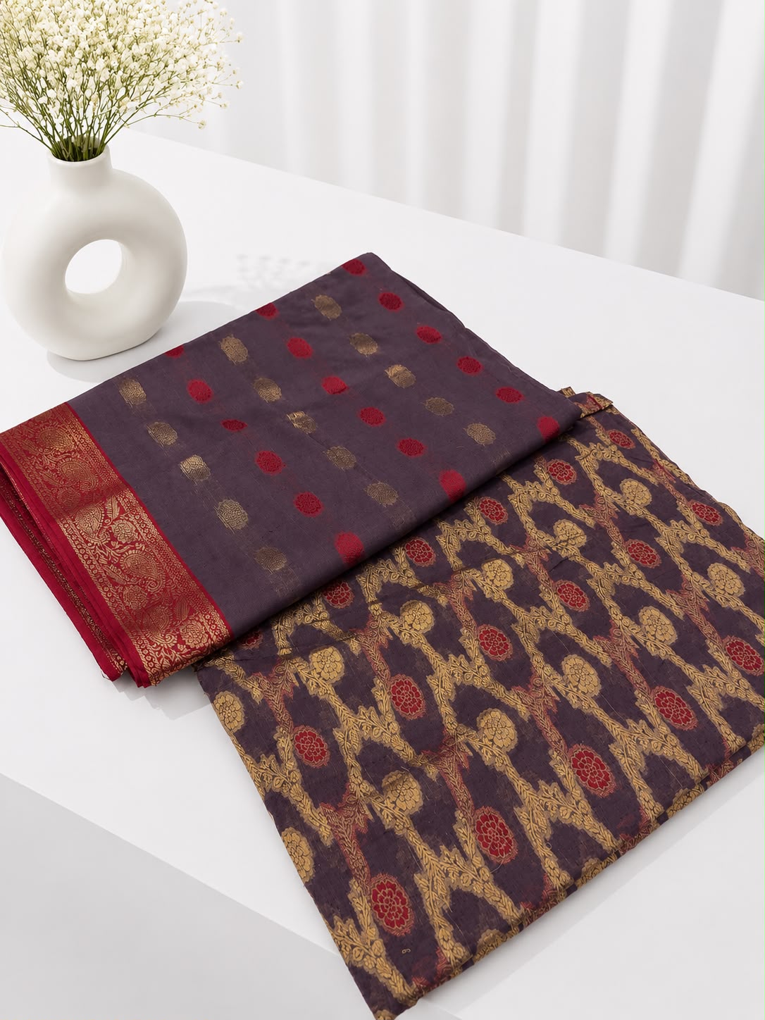 Cotton jacquard 2 pc