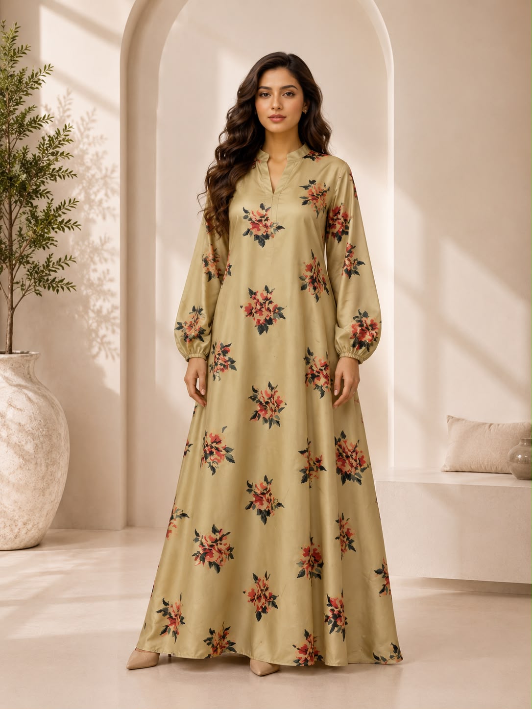 Blooming Grace Kaftan