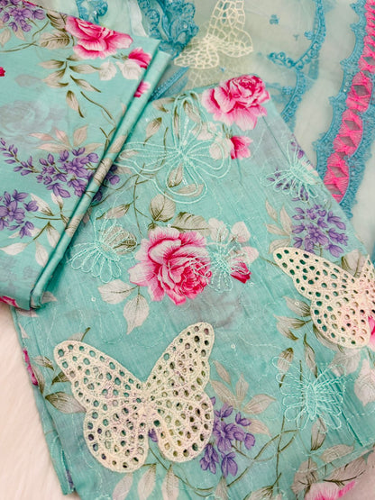 Embroidered 3pc