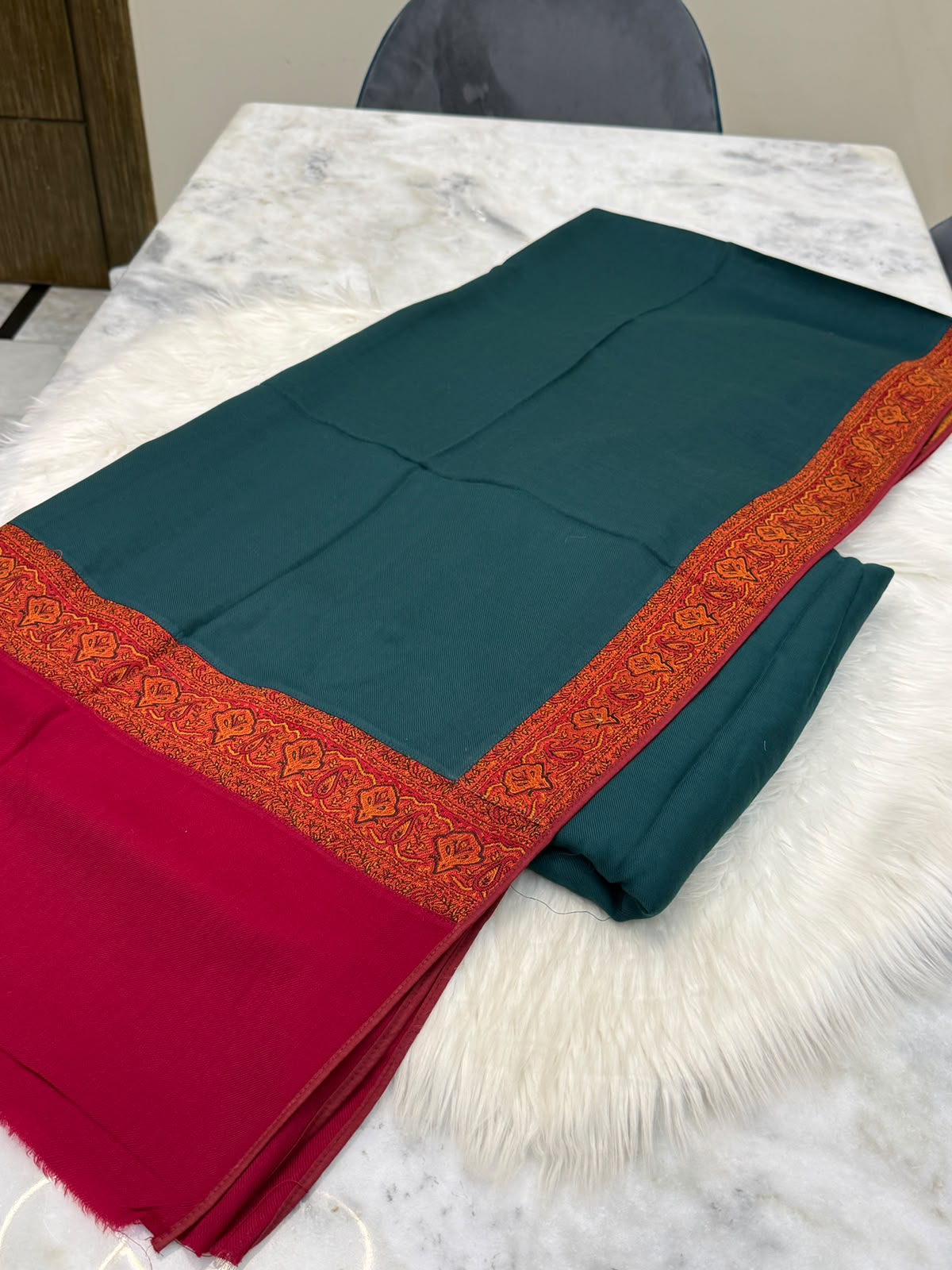 Pashmina Kacha Tanka Kani  3PC