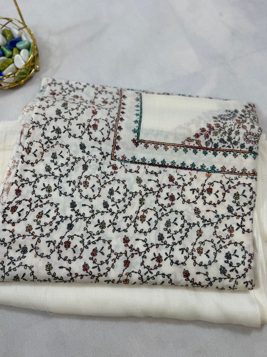 Three pc pashmina suit