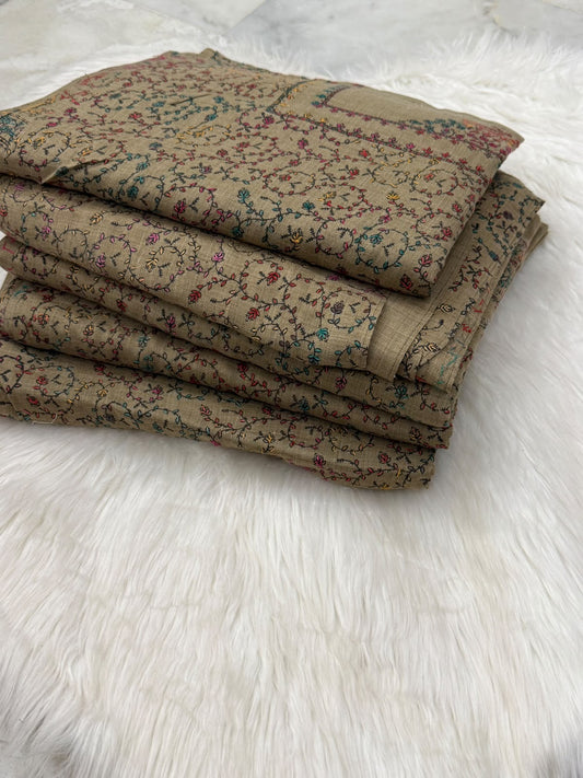 Pashmina Kacha Tanka beige 3PC