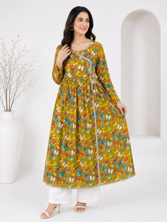 printed frock