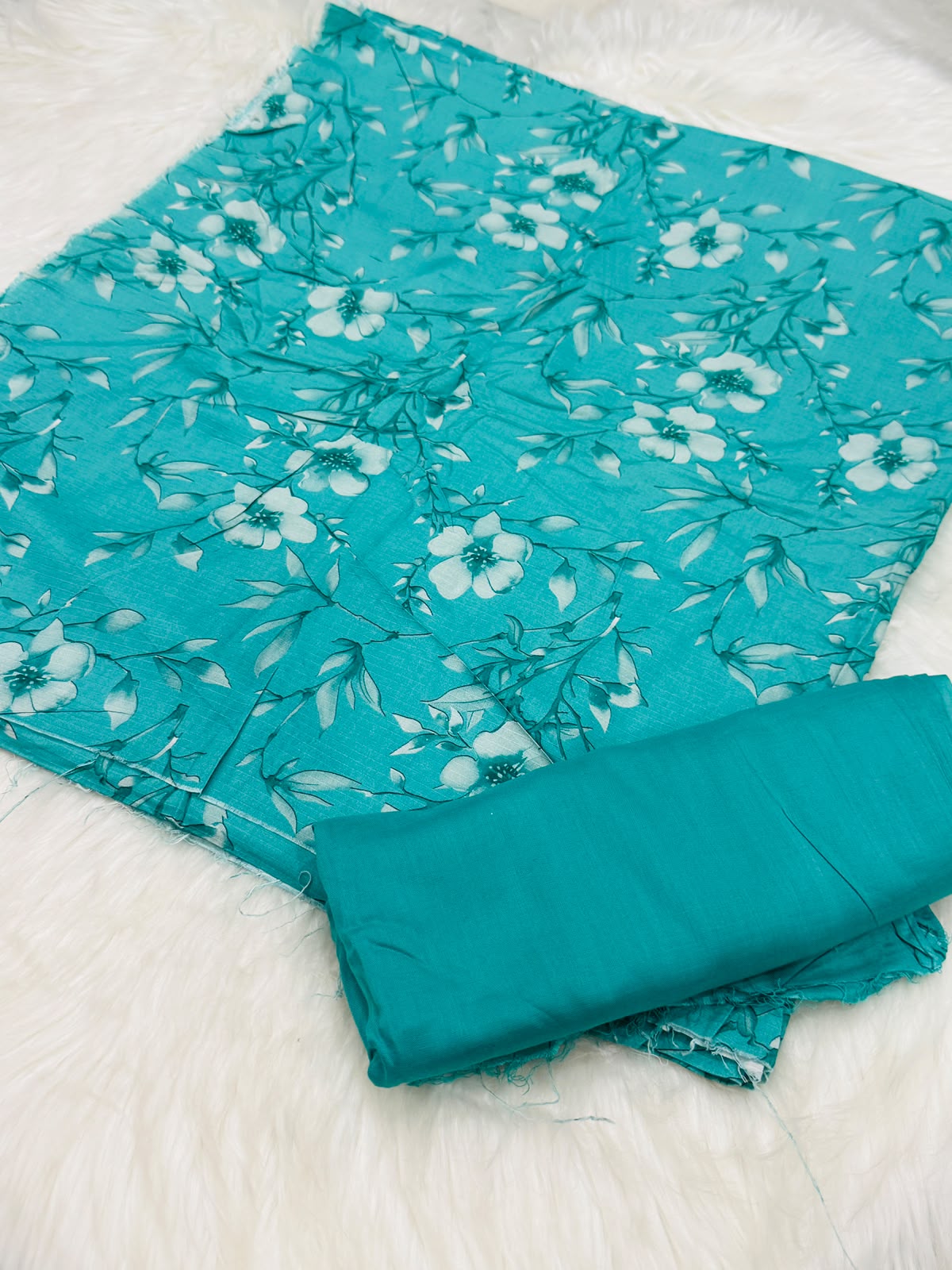 Doria Linen Printed 2PC – Unstitched