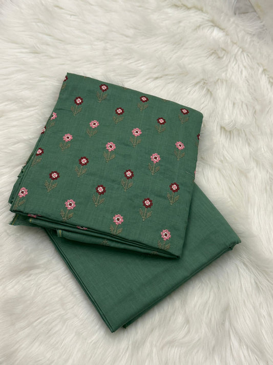 Embroidered 2pc