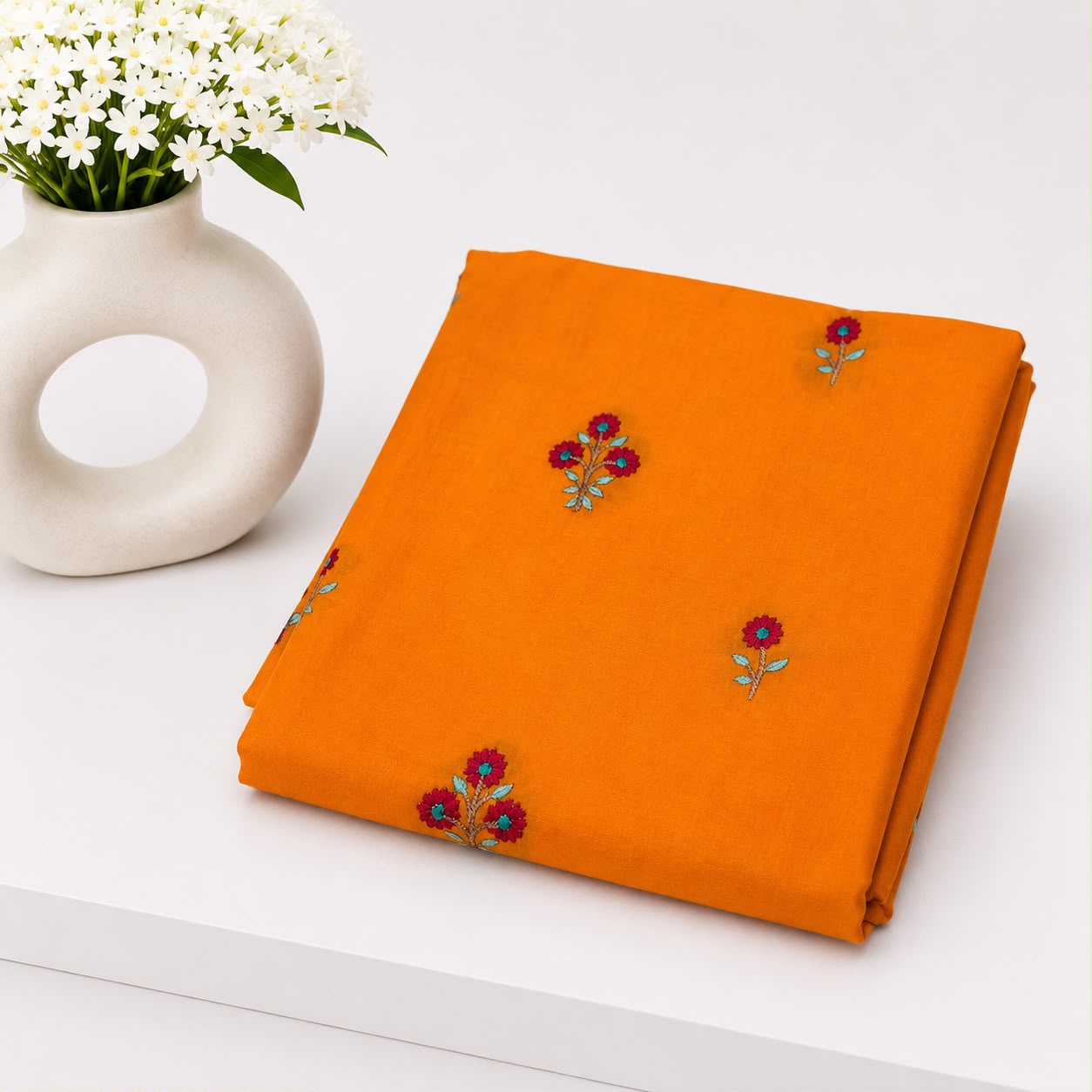 Embroidered Fabric